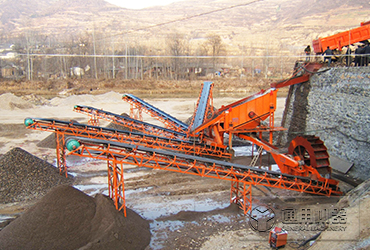 廣元時產30噸河卵石制砂生產線